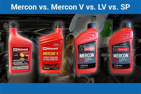 mercon sp vs mercon lv|ford mercon lv equivalent.